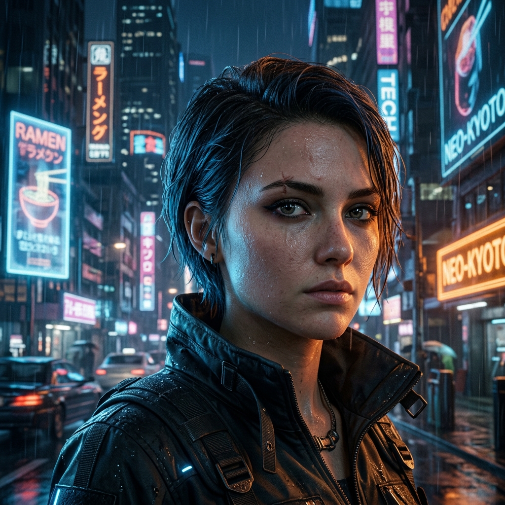Neo-Noir Close-Up